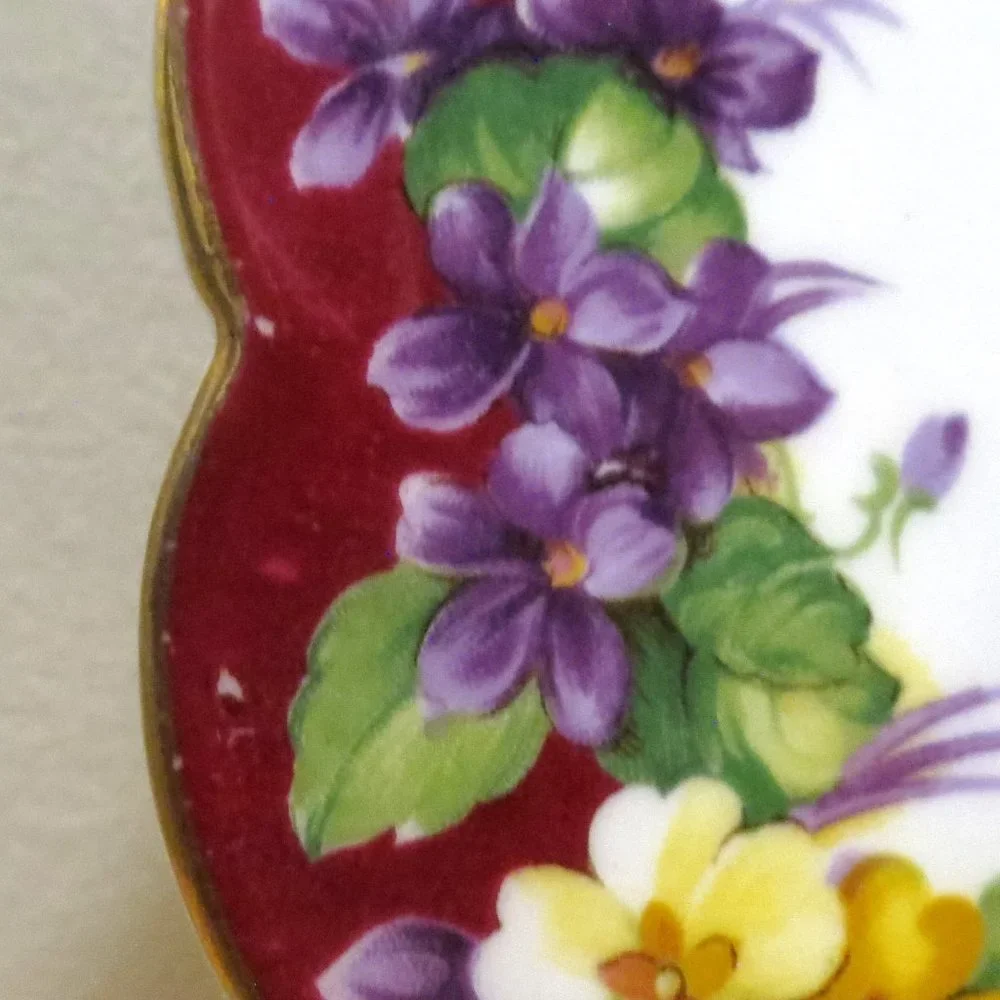 Paragon Spring Melody Cake Serving Plate Double Warrant Fine Bone China England - Picture 3 of 5